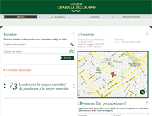 Tablet Screenshot of galeriabelgrano.com.ar